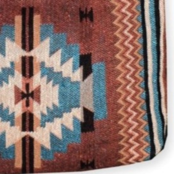 Gypsy Crossbody Bag - Southwest Style - Ethnic Inspired Design - Soft Cotton - Picture 3 of 8